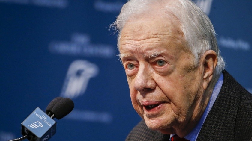 Con 98 años, Jimmy Carter es el presidente más longevo de Estados Unidos.(EFE)