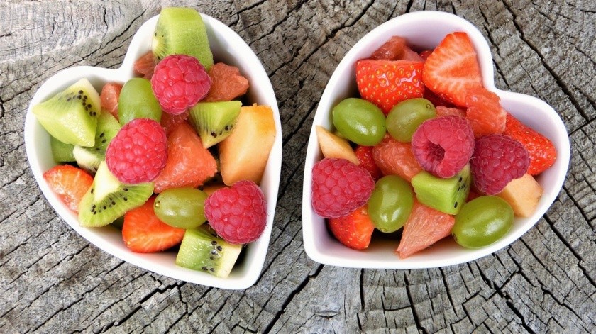 Las frutas con excepción de las que son muy ácidas están permitidas.(Pixabay)