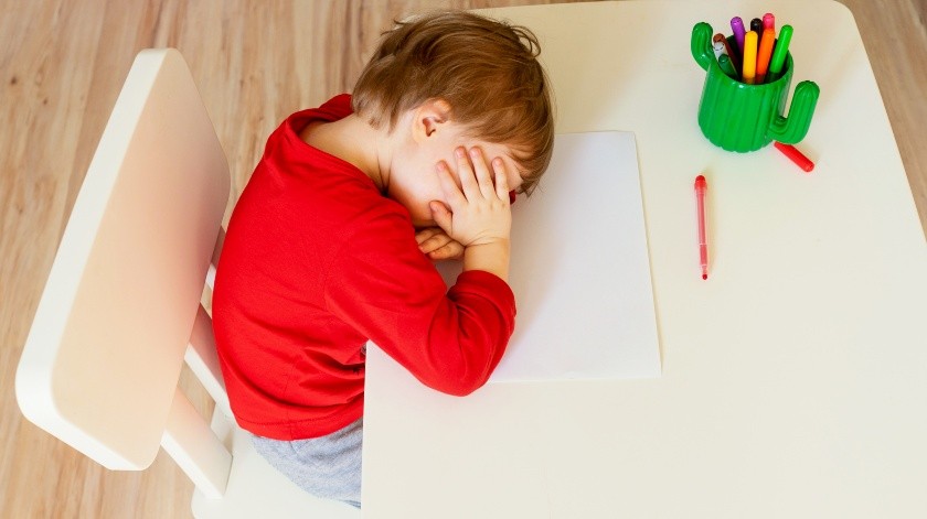 La falta de sueños en los niños puede generar problemas de rendimiento escolar e irritabilidad(Shutterstock)