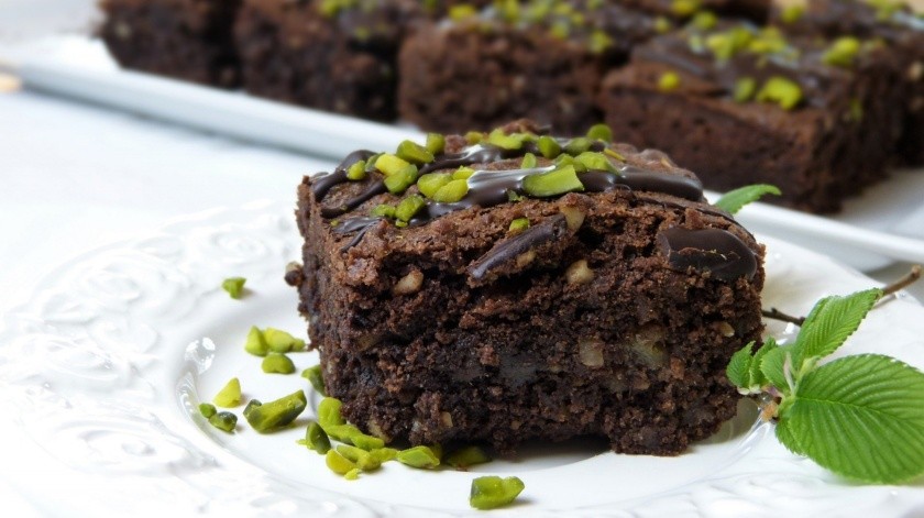 Los ingredientes naturales de los brownies de chocoaguacate aportan a tu organismo múltiples beneficios y además son deliciosos.(Pixabay)