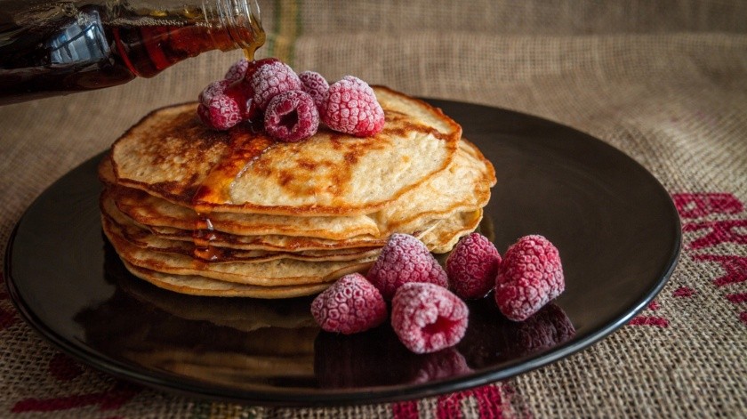Hotcakes de avena muy saludables.(Pixabay)
