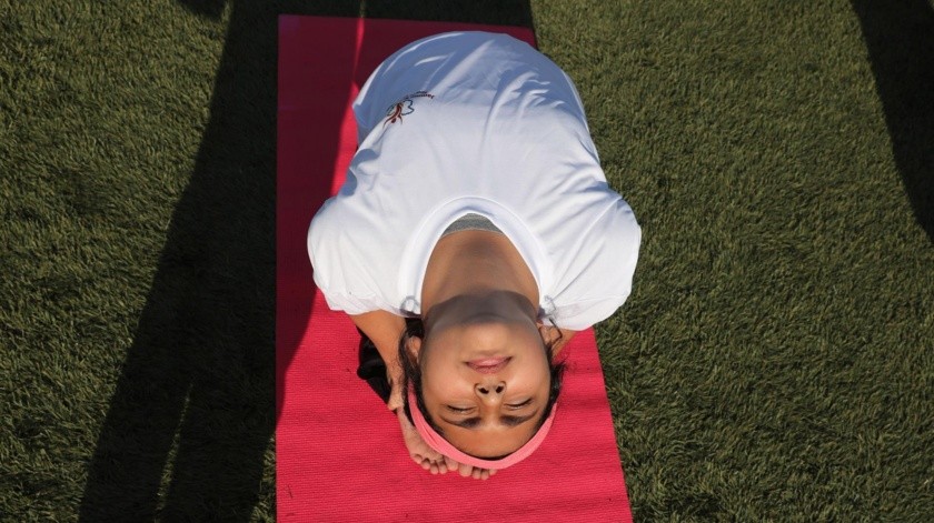 En Occidente el yoga ha sido utilizada como una actividad física y para disminuir el estrés.(EFE)