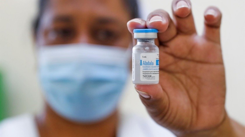 La vacuna abdala sería la primera latinoamericana.(EFE.)