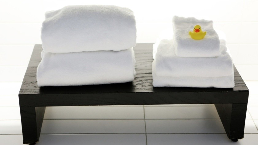 Las toallas de baño pueden acumular muchas bacterias.(Pixabay.)