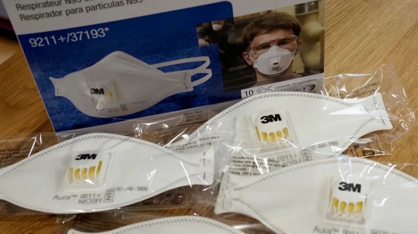 Buscarán patente de una tecnología que permitirá darle mejor uso a la mascarillas N95.(EFE.)