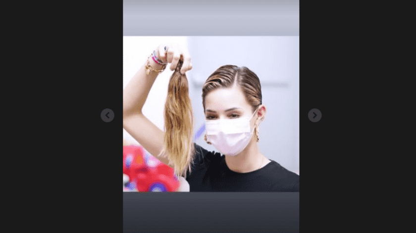 La influencer decidió cortar su cabello para apoyar a un pequeño que está recibiendo quimioterapias por la leucemia que padece.(Instagram)