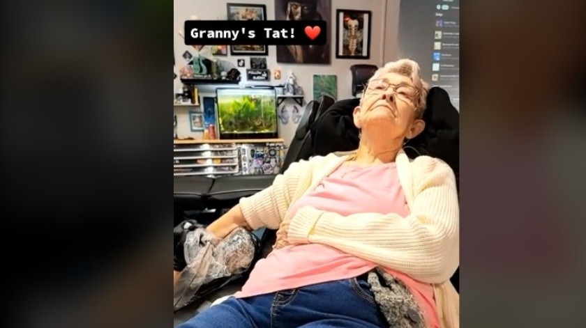 Es una abuela de 82 años.(Capture.)