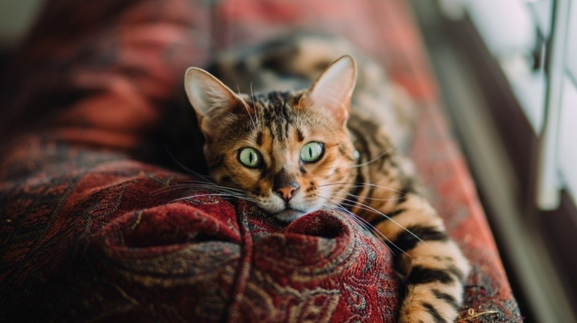 El parásito Toxoplasma gondii es común en los gatos y es potencialmente dañino para la vida silvestre.(Unsplash)
