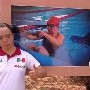 Tener síndrome de Down no impidió que Dunia tenga más de 500 medallas como nadadora