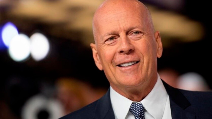 Bruce Willis dejará de actuar tras ser diagnosticado con afasia, una enfermedad que provoca daño cerebral.(EFE)