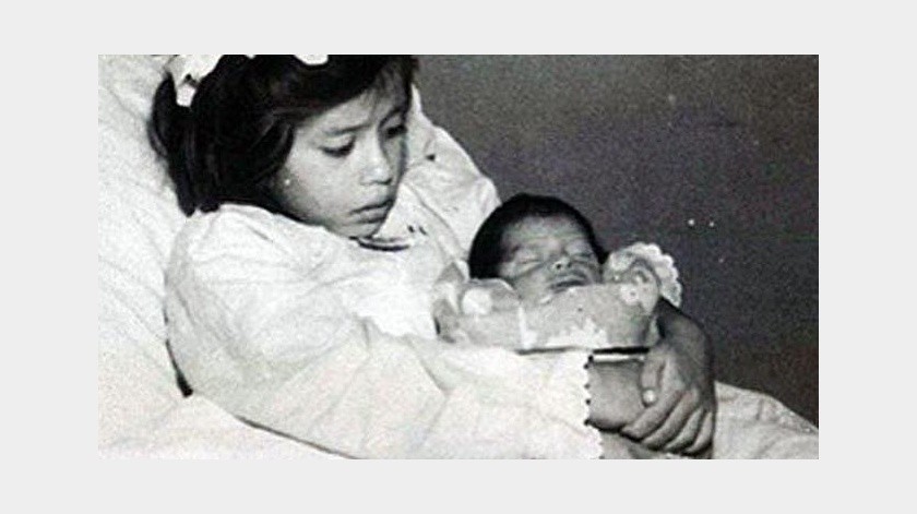 Lina Medina, de solo 5 años, se convirtió en la madre más joven confirmada por la historia de la medicina.(Cortesía)