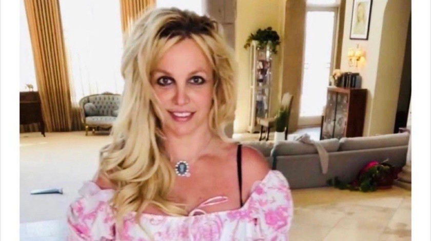 Britney Spears anunció en su cuenta de Instagram que espera un hijo de su prometido.(Instagram)
