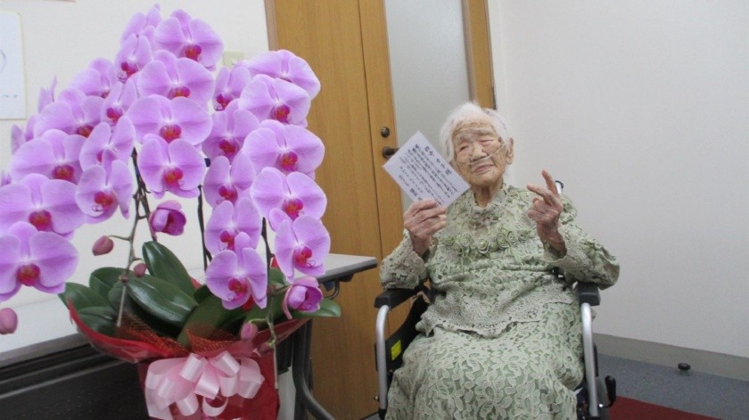 La mujer más vieja del mundo falleció este mes. Se llamaba Kane Tanaka.(Foto: EFE)