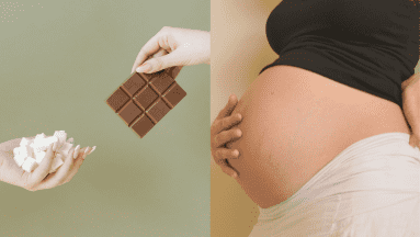 Consumo de azúcar en exceso en el embarazo puede provocar manchas negras en el cuello