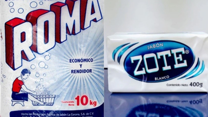 En redes sociales y YouTube hay quienes experimentan con el uso del jabón Roma y Zote.(Canva/Internet)