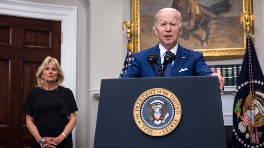 Joe Biden lamenta tiroteo en Texas(EFE)