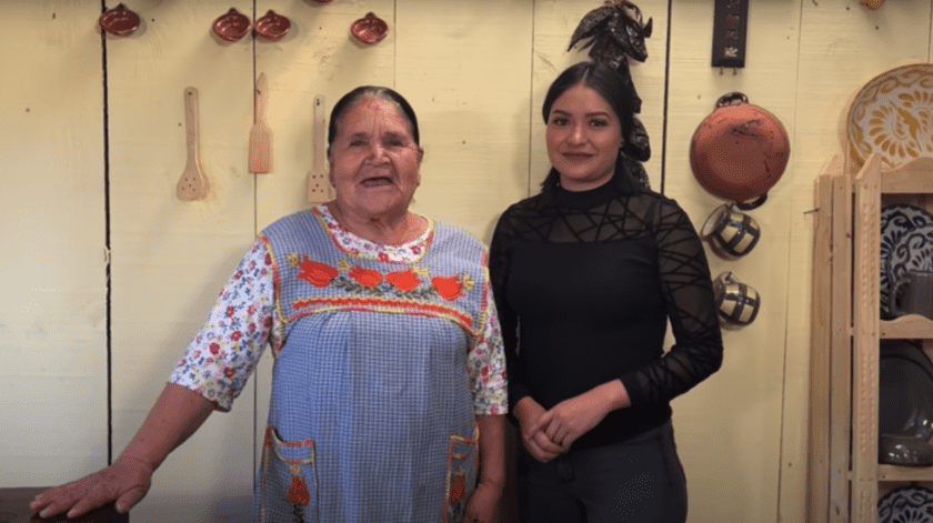 Doña Ángela y su hija Lupita compartieron una receta para los suscriptores de la 