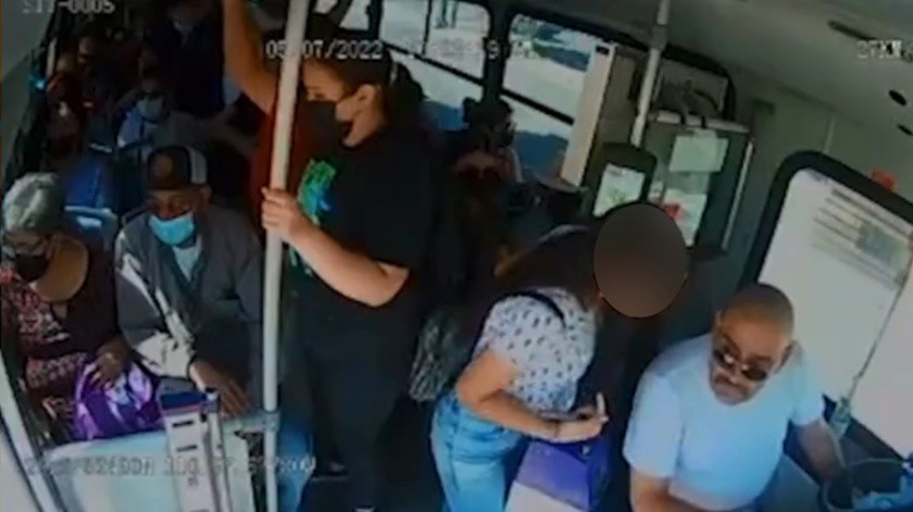 La joven denunció acoso.(Captura de video)