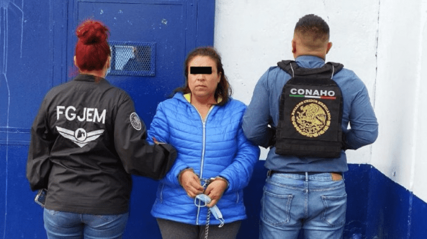 Autoridades arrestaron a la presunta feminicida(Gobierno de México)