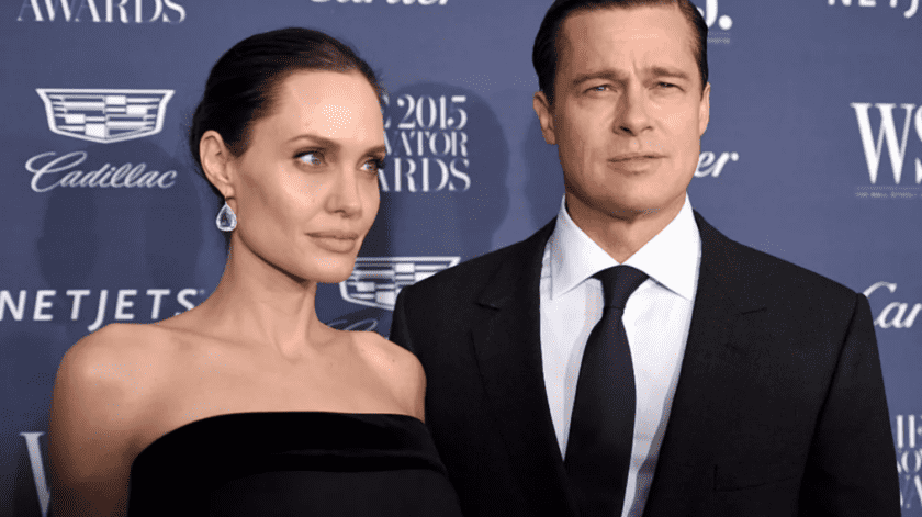 Angelina Jolie y Brad Pitt fueron pareja.