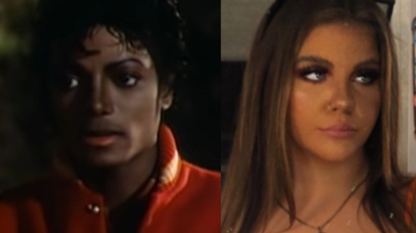 La joven afirmó que su miedo a Michael Jackson es real.(Instagram/YouTube)