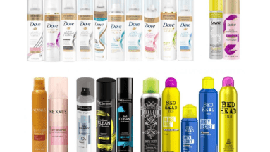 Retiran estas marcas de shampoo en seco en EU por posible sustancia cancerígena