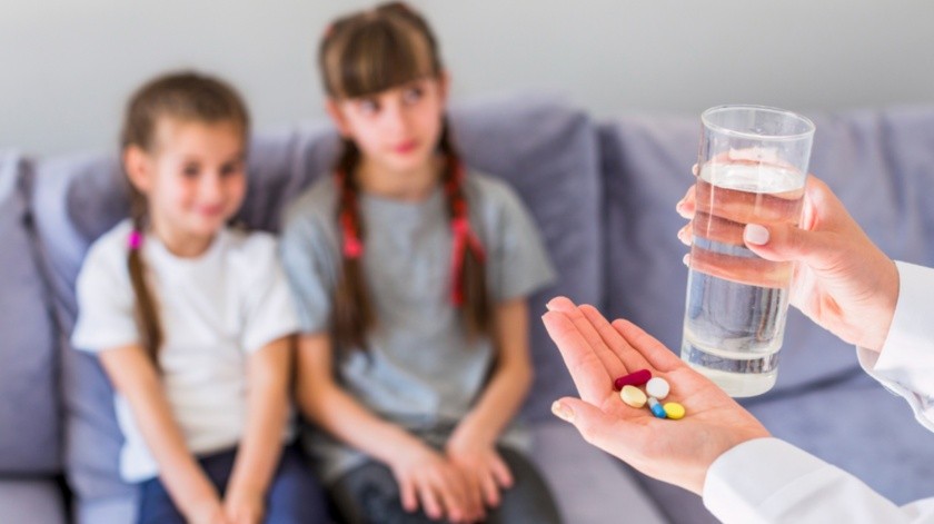 Es importante saber qué tipo de medicamentos pueden tomar los niños.(Freepik)
