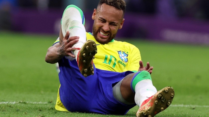 Neymar sufre lesión(EFE)