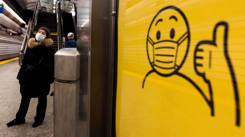 Nueva York recomienda volver a usar las mascarillas en lugares p�blicos(EFE, EPA)