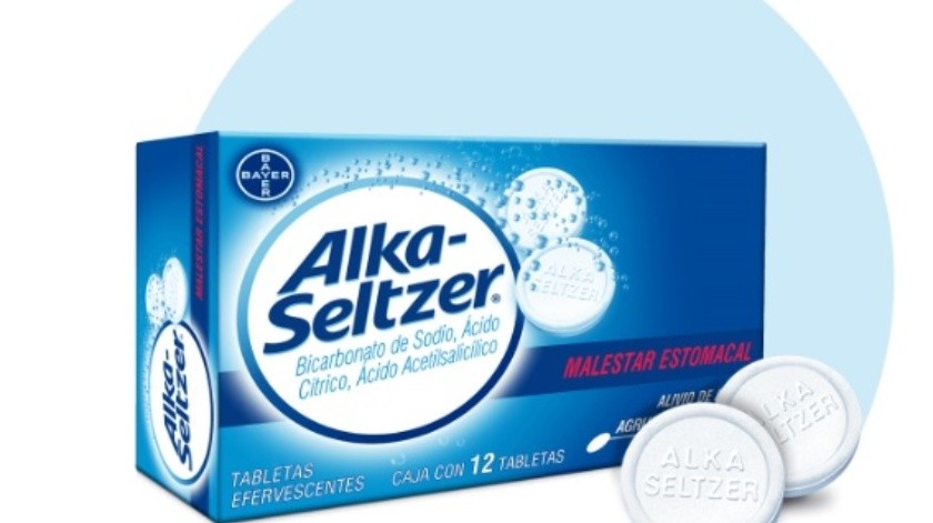 El Alka Seltzer es un efervescente.(Página Alka Seltzer.)
