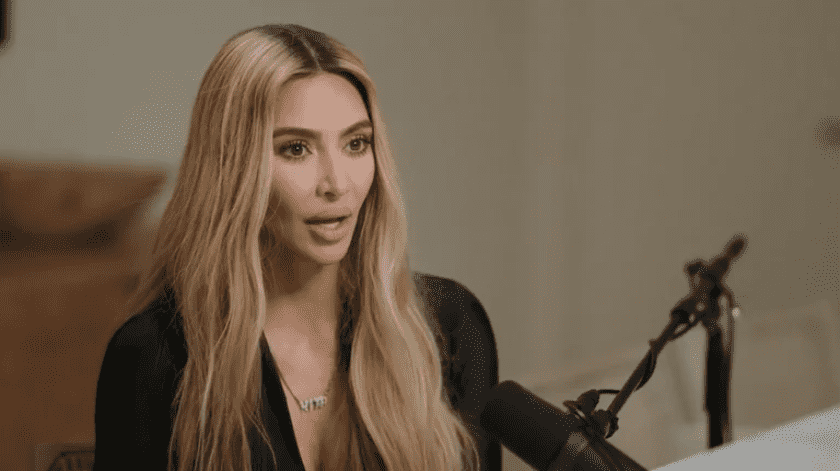 Kim Kardashian llora al hablar sobre la crianza compartida de sus hijos(YouTube)