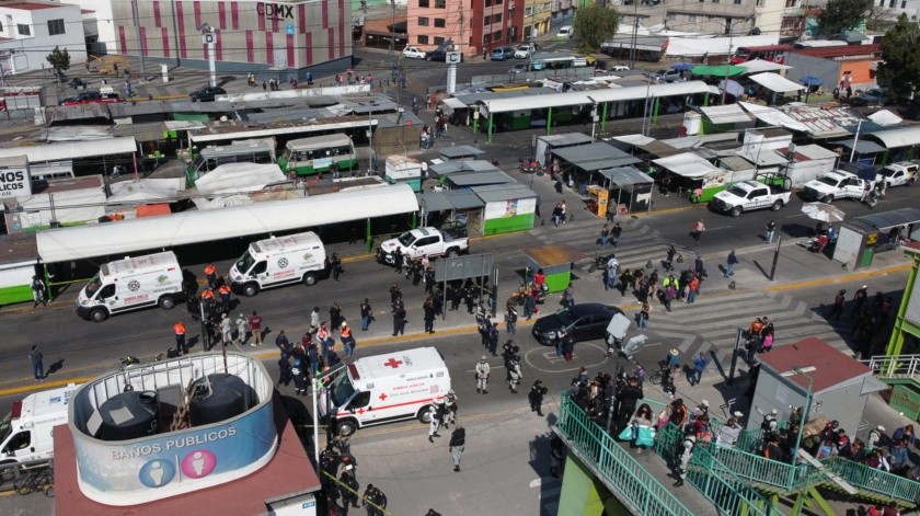 Autoridades compartieron la lista de lesionados en el choque de vagones de la Línea 3 del metro en la Ciudad de México, un accidente que dejó a una mujer sin vida.(EFE, EFE)