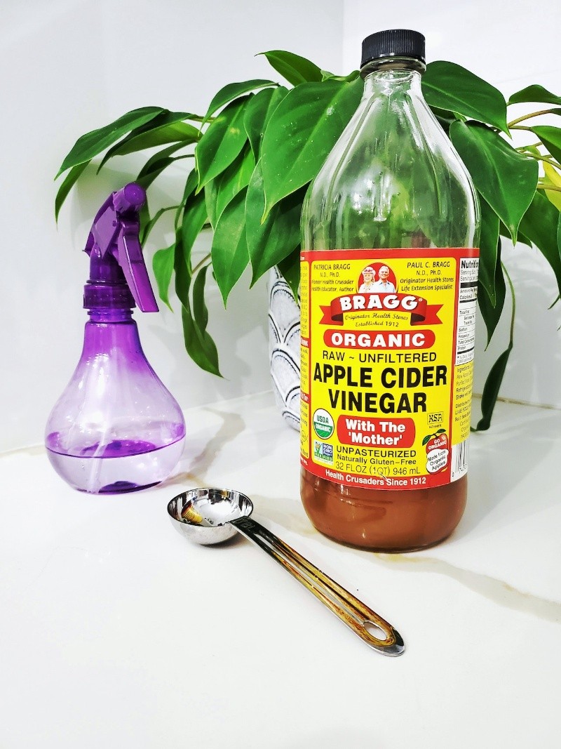  El vinagre de sidra de manzana se le puede dar varios usos. Pexels. 