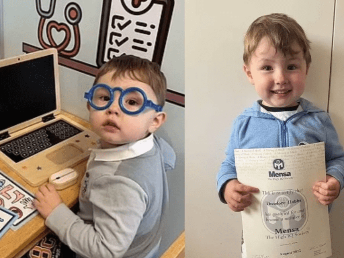 El niño superdotado que aprendió a leer por sí mismo a los 2 años y cuenta  números en seis idiomas