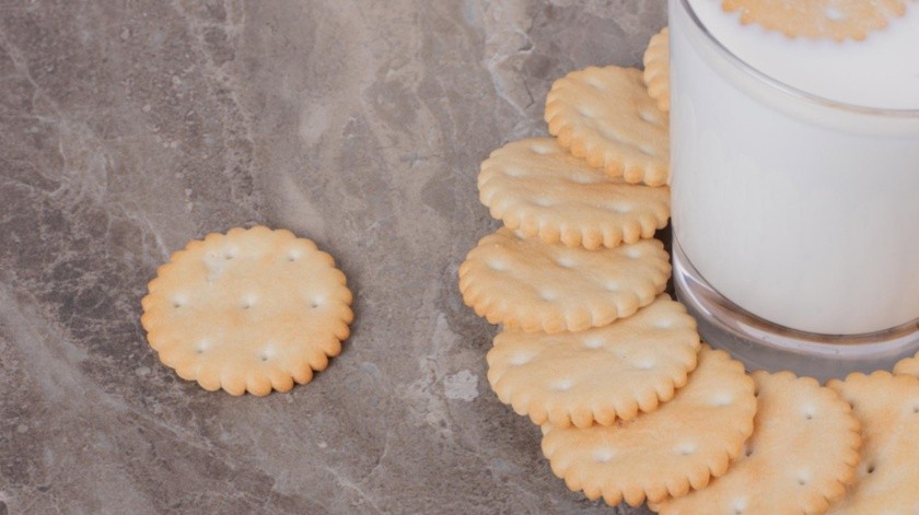 Esta receta es perfecta si quieres preparar tus propias galletas Marías en casa.(Freepik)