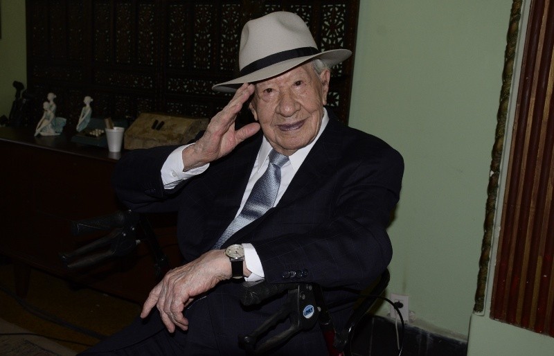  Ignacio LópezTarso, de 98 años, tuvo que ser hospitalizado la noche del pasado viernes. Foto: Agencia México