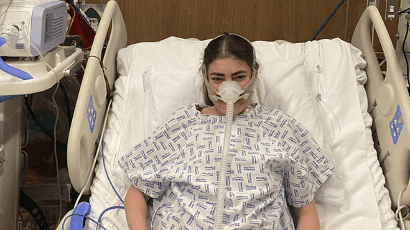 Susi es una joven de 28 años que padece una enfermedad que daña sus pulmones y requiere un trasplante.(Internet)