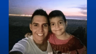 Niño de 11 años con cáncer terminal cumple su deseo de volver abrazar a su padre