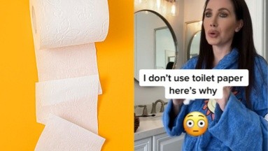 Mujer dice que en su casa no usan papel higiénico para limpiarse: ¿Cuál es el mejor método?
