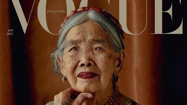 Una tatuadora filipina de 106 años, la mujer más longeva en aparecer en portada de Vogue