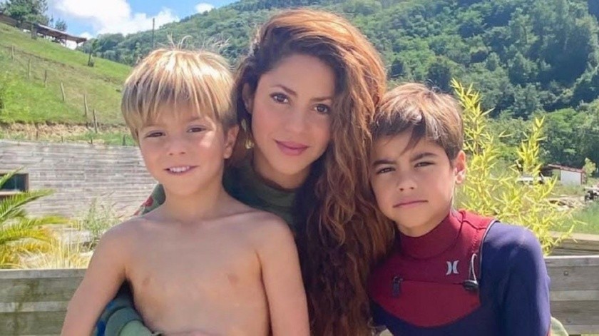 Shakira se mudó a Miami con sus hijos.(Instagram: @shakira)