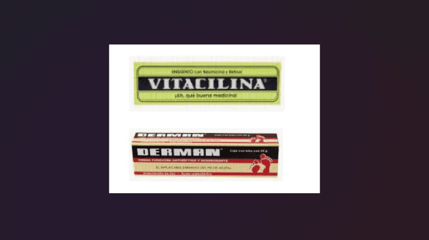 La Cofepris detalló que lotes de Vitacilina y Derman contaminados están siendo comercializados ilegalmente.(Cortesía)