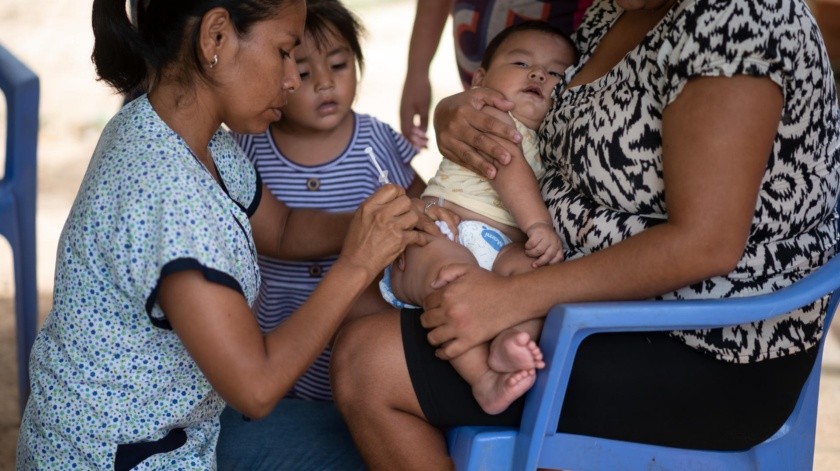 Según datos de Unicef 52 de 55 países analizados la percepción pública sobre la vacunación infantil empeoró(EFE)