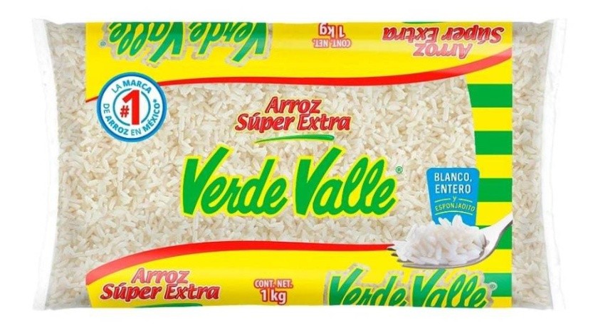 El arroz Verde Valle fue uno de los analizados por la Profeco y de él se decía que era de plástico.(Internet)