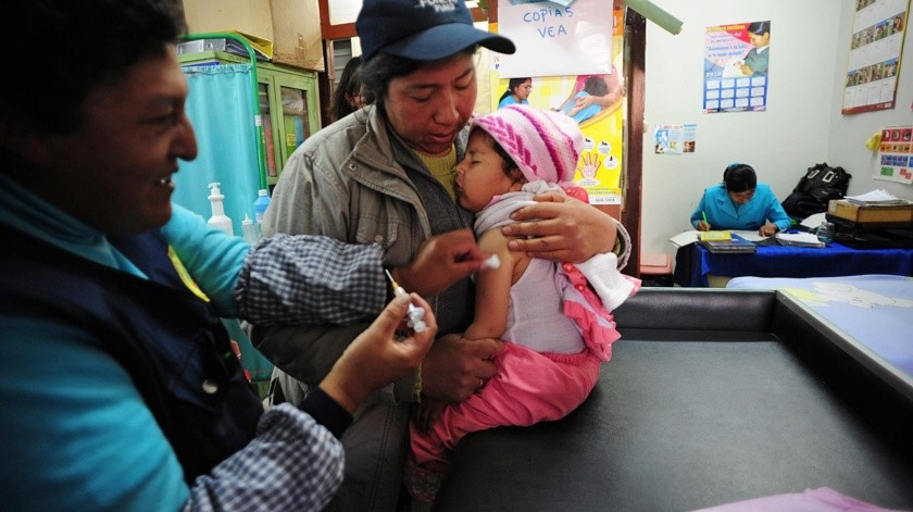 La vacuna contra el neumococo es vital para prevenir problemas de salud en niños pequeños.(EFE.)