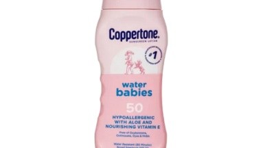 Coppertone Water Babies uno de los mejores protectores solares, según Consumer Reports