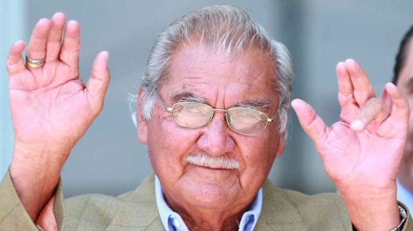 Antonio 'La Tota' Carbajal murió a los 93 años por problemas de salud.(Imagen retomada de HoyFut.com)
