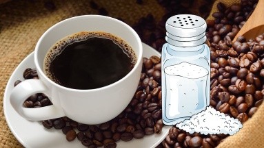 Agregar sal al café: ¿Por qué algunas personas lo están consumiendo así?