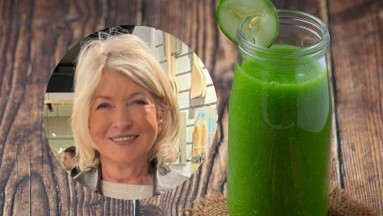 La receta del jugo verde que toma Martha Stewart para una piel y cabello saludables