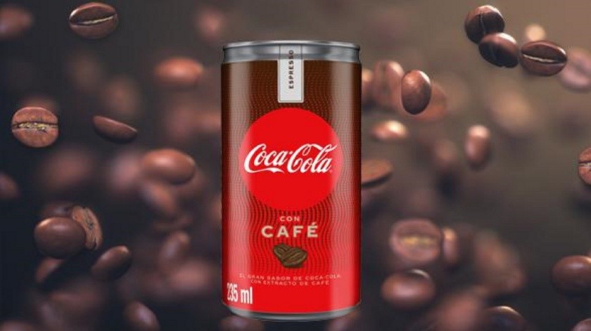 La empresa decidió probar con el producto con extracto de café.(Coca-Cola)